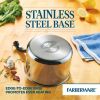 Farberware 3-Quart Classic Series Stainless Steel Saucepan with lid, Silver