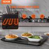 VEVOR Electric Warming Tray, 16.5" x 23.6" Portable Tempered Glass Heating Tray with Temperature Control (65-90¬∞C), Perfect for Dinner, Catering