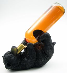 Bear On Back Wine Holder