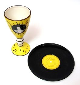 Elvis 1954 Goblet & Plate