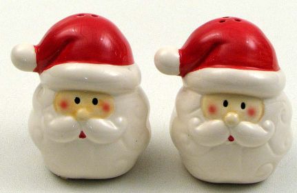 Santa Salt and Pepper Set