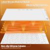 Silicone Electric Roll Up Heating Tray Food Warmers Mat Portable Hot Plates to Keep Food Warm